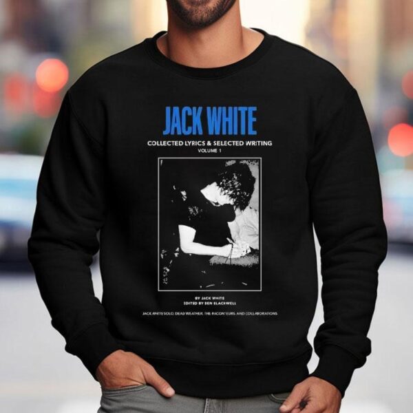 Jack White 2025 Collected Lyrics And Selected Writing Shirt
