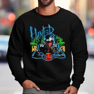 Jacksonville Jaguars Travis Hunter Jungle Wr Cb Sweatshirt