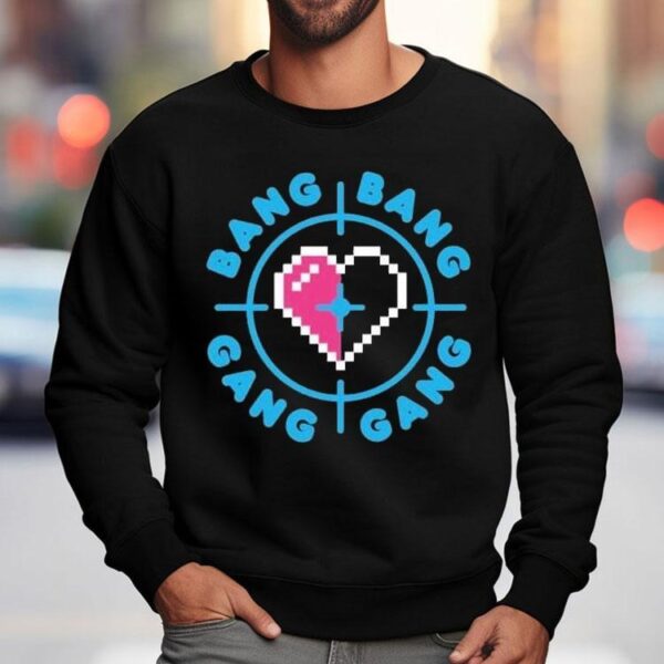 Jazzyguns Bang Bang Gang Gang Heart Shirt