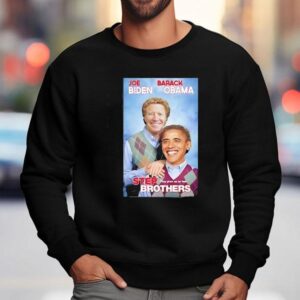 Joe Biden And Barack Obama Step Brothers Photo Sweatshirt