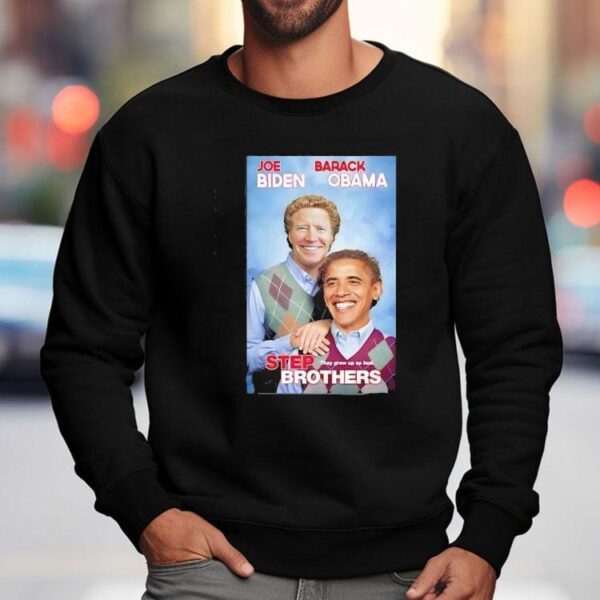 Joe Biden And Barack Obama Step Brothers Photo Shirt