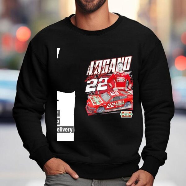 Joey Logano No 22 Ford Mustang Dark Horse For Team Penske Shirt