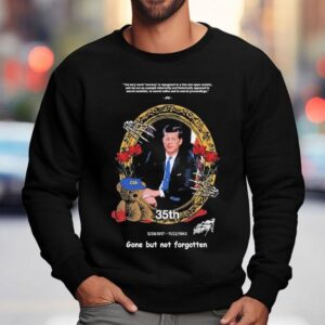 John F Kennedy Jfk Cia Rip Th Gone But Not Forgotten Sweatshirt