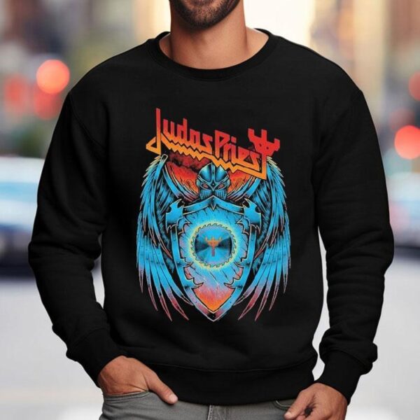 Judas Priest Shield Of Pain Tour 2025 Shield Wings Shirt