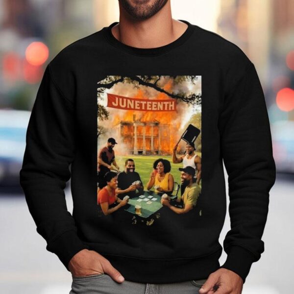 Juneth Roof Is On Fire Shirt
