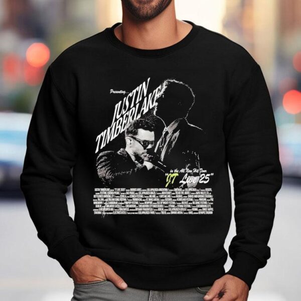Justin Timberlake Kaunus In The All New Hit It Tour 2025 Dates Shirt