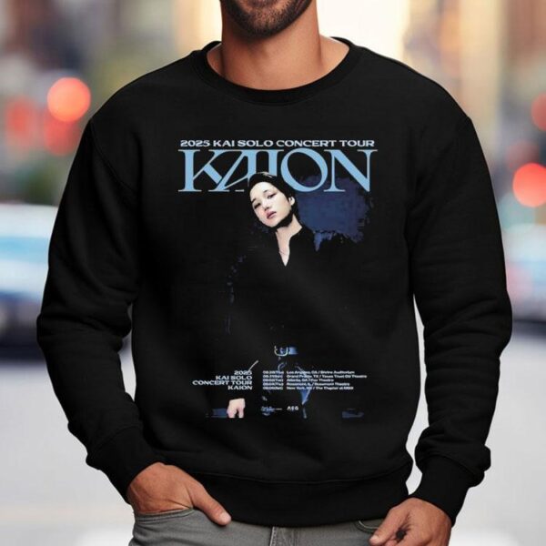 Kai Solo Concert Tour 2025 Kaion In Usa Dates Shirt