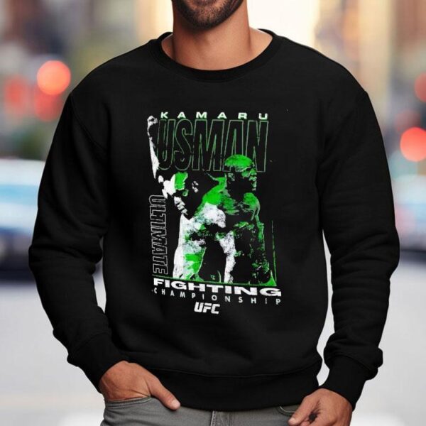 Kamaru Usman Fighter Graphic Championship Shirt