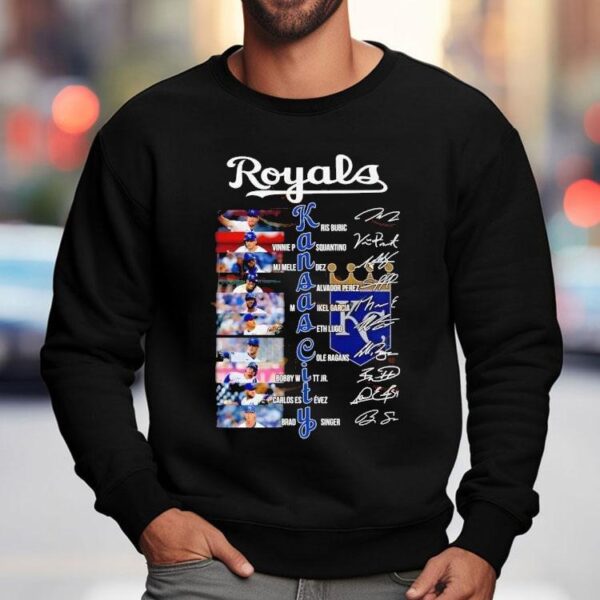 Kansas City Royals Signatures Team Shirt