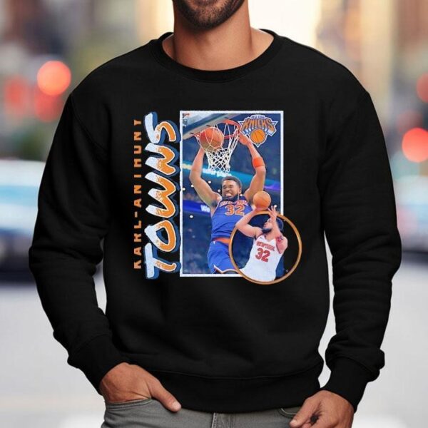 Karl-anthony Towns New York Knicks ’90s Player Shirt