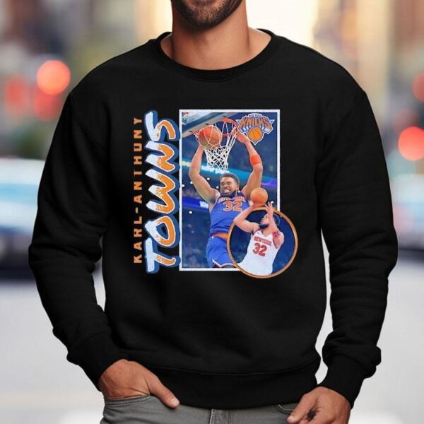Karl-anthony Towns New York Knicks Basketball Vintage Shirt