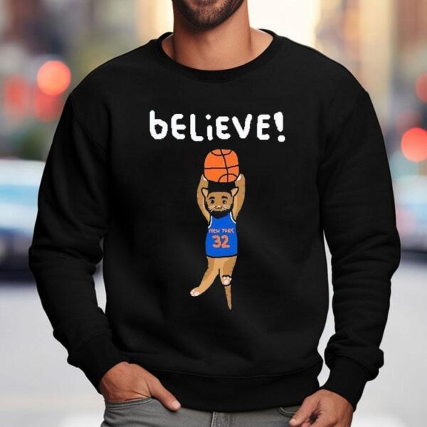 Karl-anthony Towns New York Knicks Cat Believe Kat Shirt