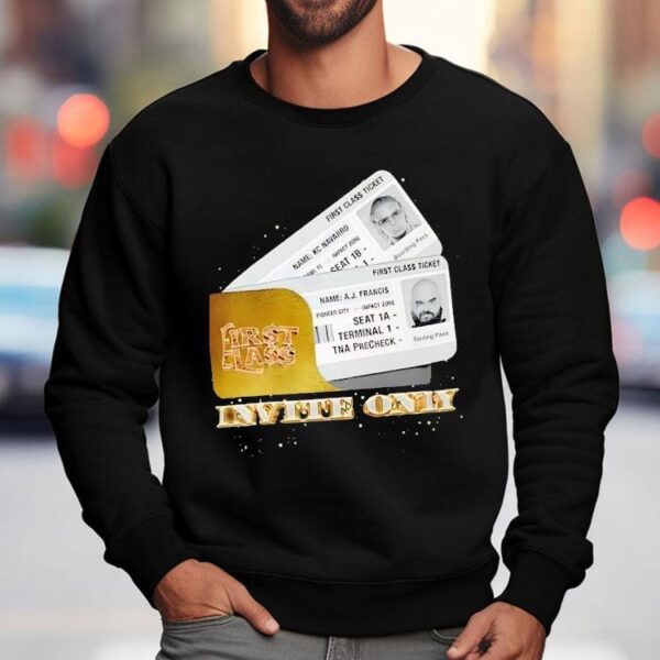 Kc Navarro And Aj Francis First Class Invite Only Shirt
