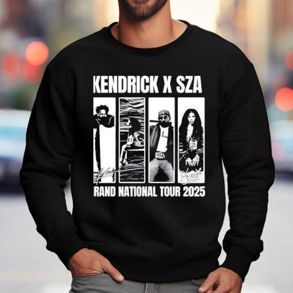 Kendrick Lamar X Sza Grand National Tour 2025 Signature Shirt