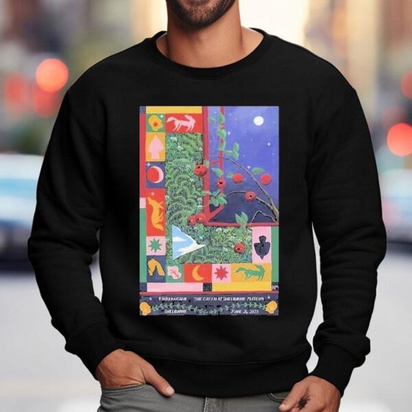 Khruangbin Shelburne 2025 Concert At The Green At Shelburne Museum On June 24 2025 Shirt