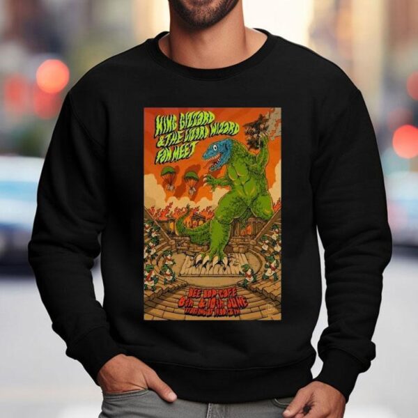King Gizzard Event Bee Bop Caf Ancient Theatre June 8 10 2025 Shirt