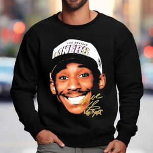 Kobe Bryant Draft Day Big Head Face Los Angeles Lakers Sweatshirt