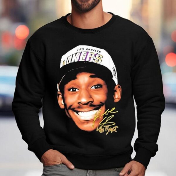 Kobe Bryant Draft Day Big Head Face Los Angeles Lakers Shirt