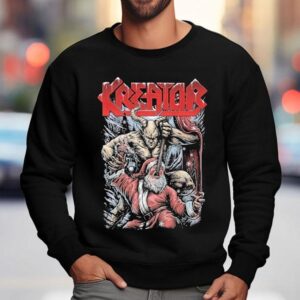 Kreator X Mas Ber Alles Santa Christmas Sweatshirt