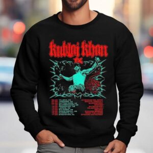 Kublai Khan Tx European And Uk Tour Summer Dates Sweatshirt