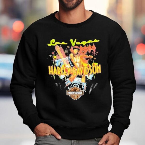 Las Vegas Motorcycles-harley Davidson Shirt