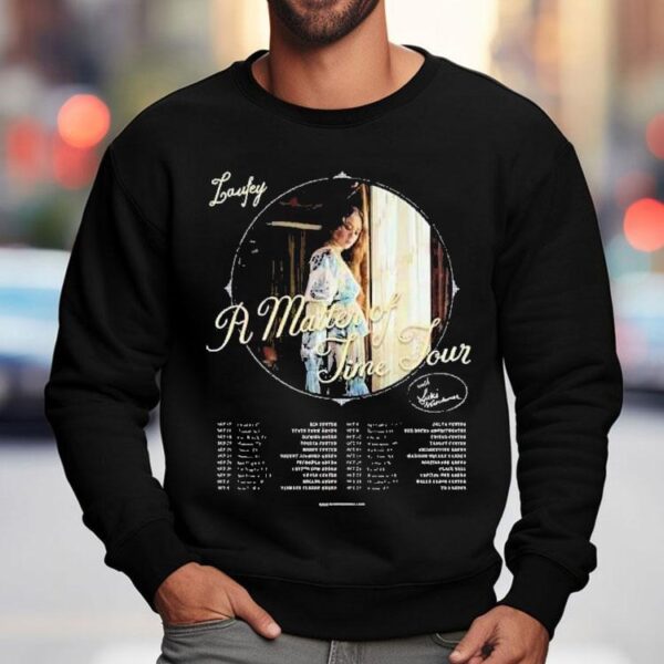 Laufey A Matter Of Time Tour Dates List 2025 In North America With Suki Waterhouse Shirt