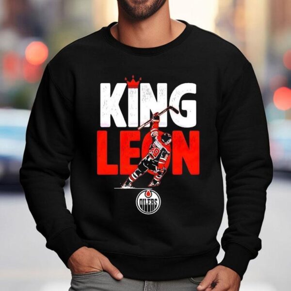 Leon Draisaitl Edmonton Oilers King Leon Shirt