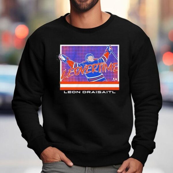 Leon Draisaitl Leovertime Edmonton Oilers Hockey Shirt