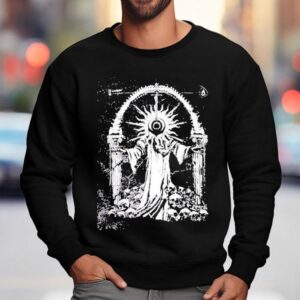 Like Moths To Flames Praise Sun Sweatshirt
