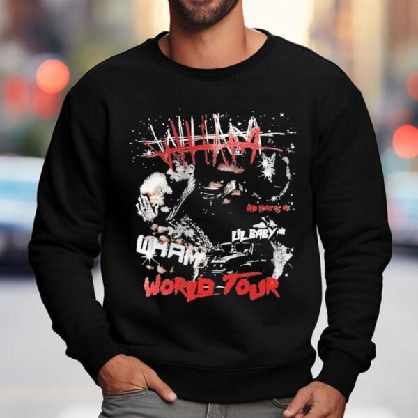 Lil Baby Who Hard As Me Wham World Tour 2025 Photo Shirt