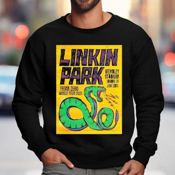 Linkin Park London Uk Show By Paul Insect At Wembley Stadium On June 28th From Zero World Tour 2025 Shirt