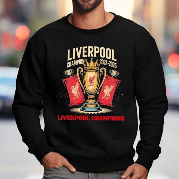 Liverpool Champion 2024-2025 Liverpool Champions Shirt