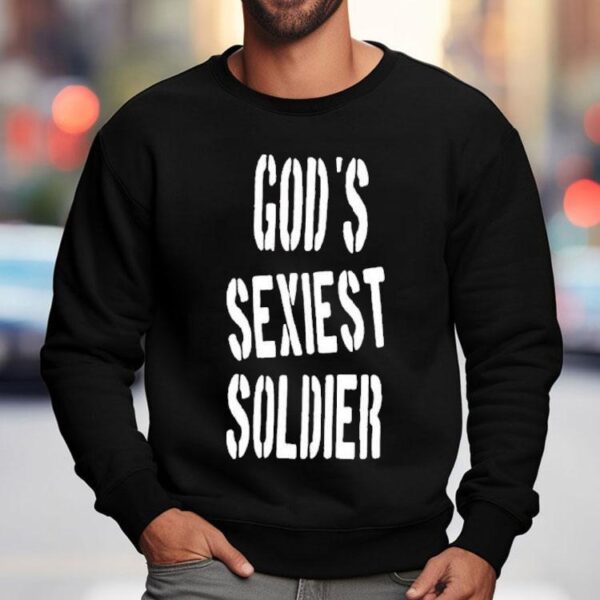 Lizzo Wearing God’s Sexiest Soldier Shirt