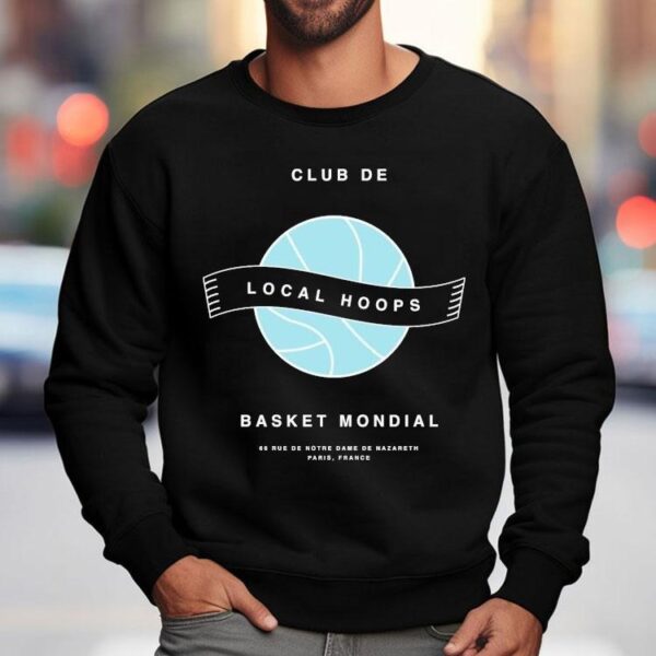 Local Hoops Club De Paris Worldwide Basketball Shirt