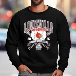Louisville Cardinals Ncaa Men S College World Series Sweatshirt