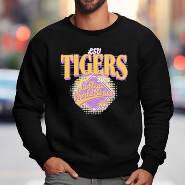 Lsu Tiger 2025 College World Series Baseball Shirt