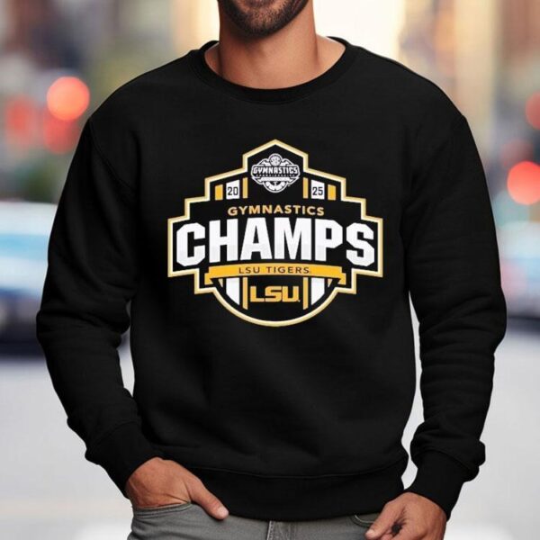 Lsu Tigers 2025 Sec Women’s Gymnastics Champions Shirt
