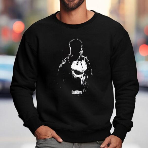 Marvel Daredevil Born Again The Punisher Silhouette Shirt