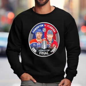 Mcdavid Edmonton Oilers Vs Barkov Florida Panthers Nhl Stanley Cup Final Sweatshirt