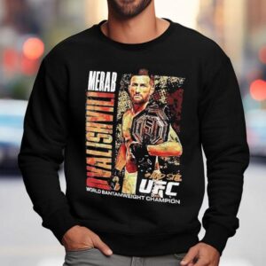 Merab Dvalishvili Ufc Andstill World Men S Bantamweight Champion Sweatshirt