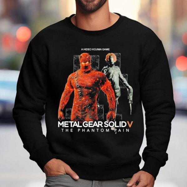 Metal Gear Solid V The Phantom Pain A Hideo Kojima Game Man On Fire Shirt