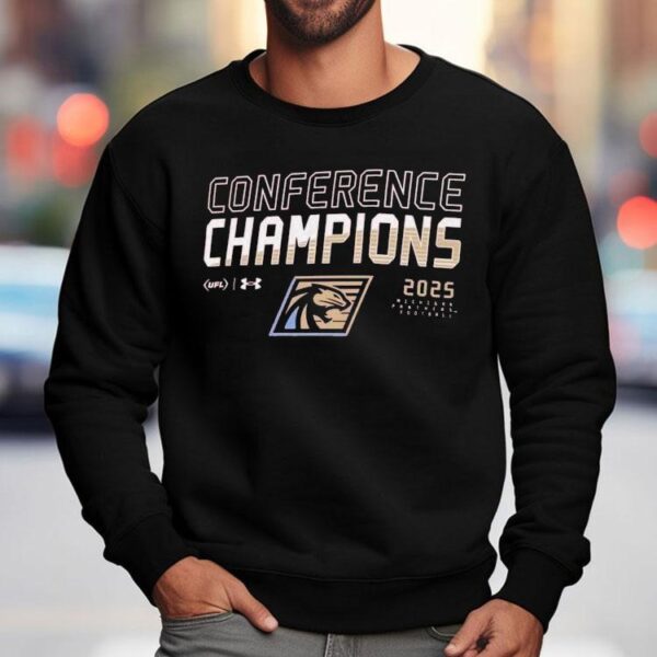 Michigan Panthers 2025 Usfl Conference Champions Under Armour Shirt