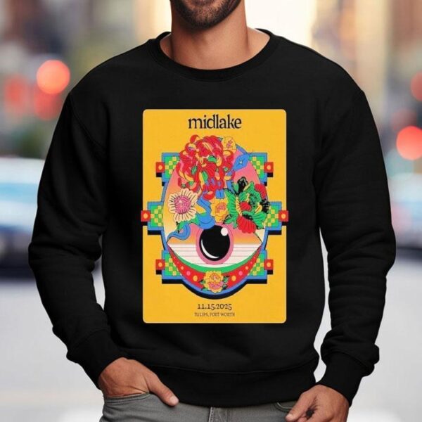 Midlake 11-15-2025 Tulips In Fort Worth, Tx Shirtmidlake 11-15-2025 Tulips In Fort Worth, Tx Shirt