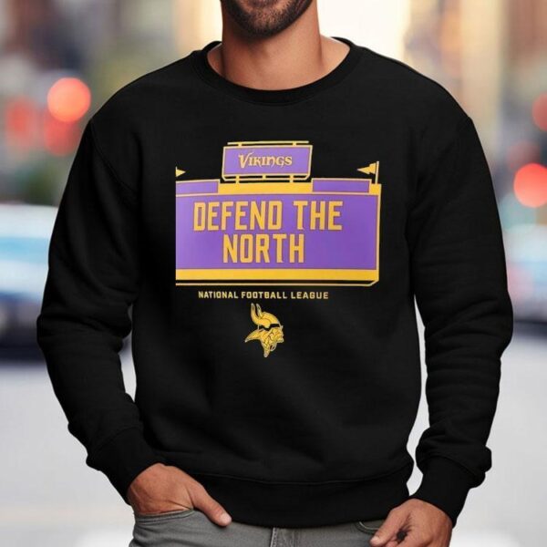 Minnesota Vikings Defend The North National Football League 2025 Shirt