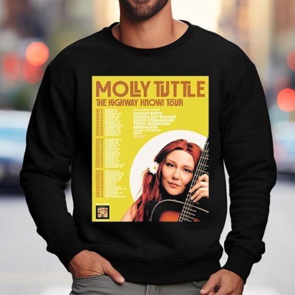 Molly Tuttle The Highway Knows Tour 2025 Dates Shirt