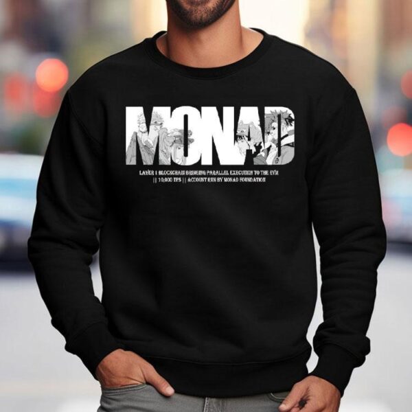 Monad Layer 1 Blockchain Bringing Parallel Execution To The Evm Shirt