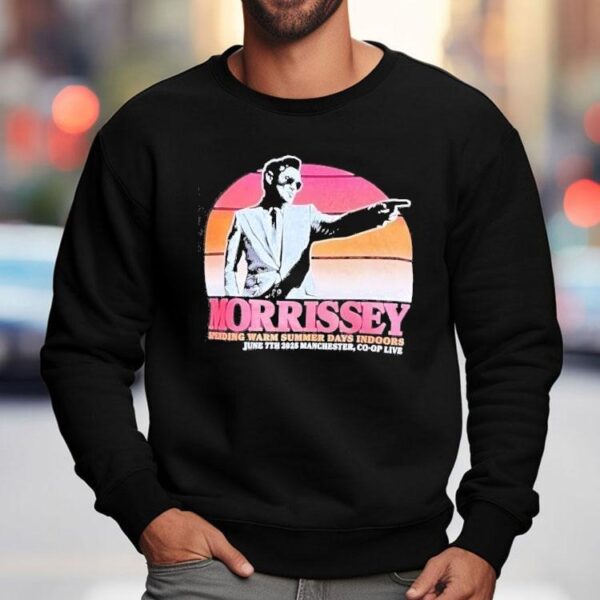 Morrissey Spending Warm Summer Days Indoors June 7th 2025 Shirt