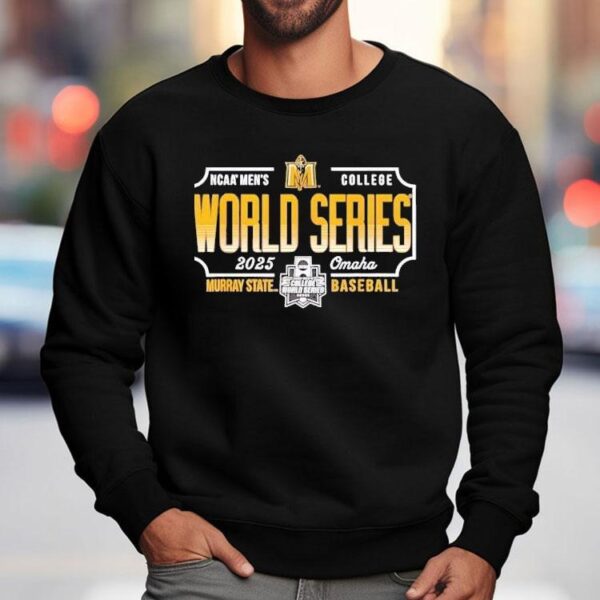Murray State Racers Mcws 2025 College World Series Baseball Shirt