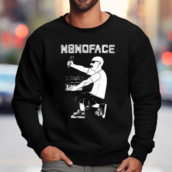 N8noface Az-tech Synth Black Shirt