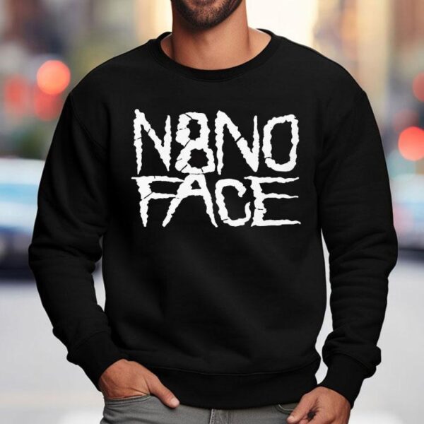 N8noface Scratch Logo Shirt